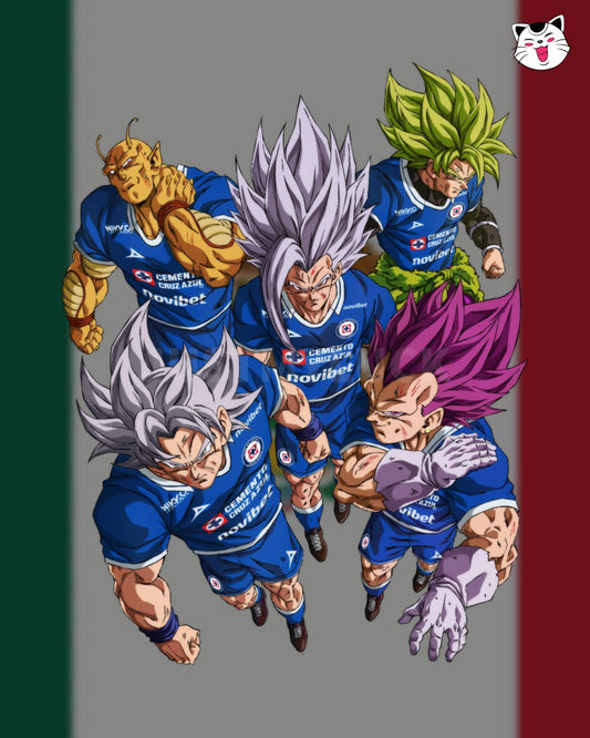 DB 5 GOATs CRUZ AZUL Sticker