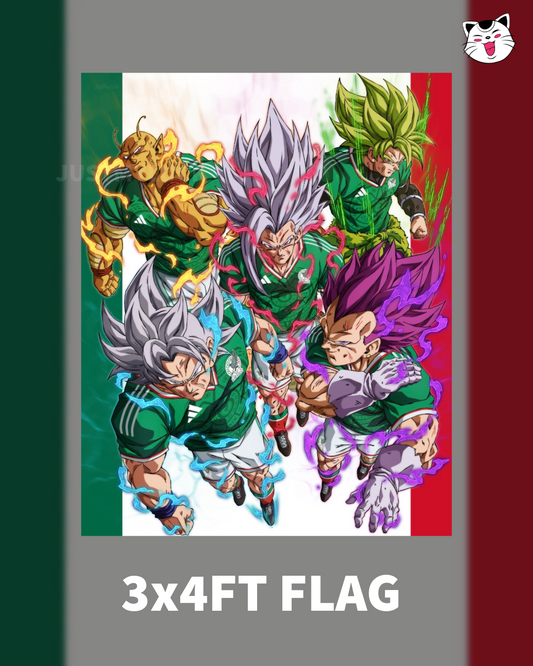 DB 5 GOATs MEXICO Flag