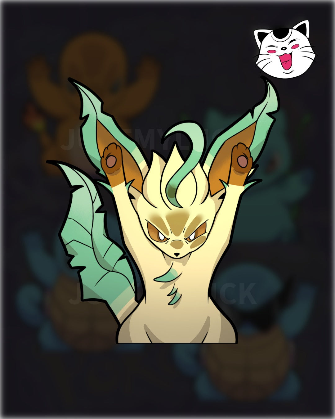 P E Grass Mad Sticker