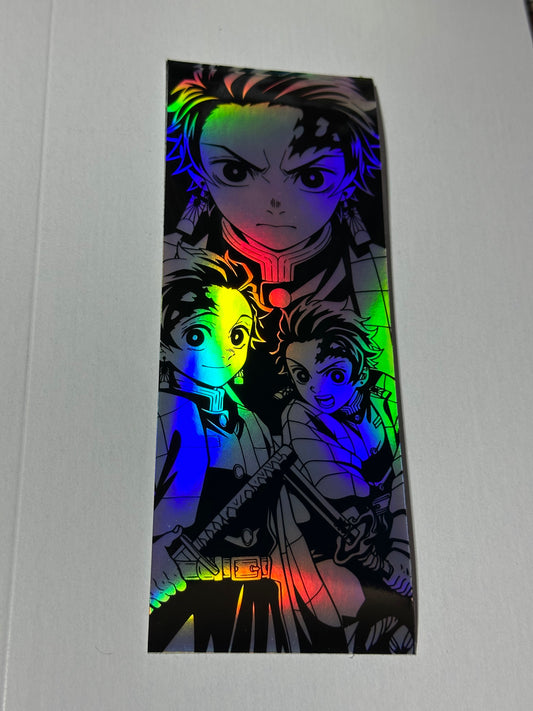 DS Tan Holo Slap Sticker