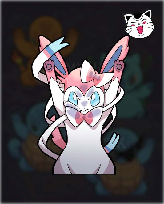 P E Fairy Mad Sticker