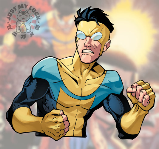 INV INVINB Yellow Suit Sticker