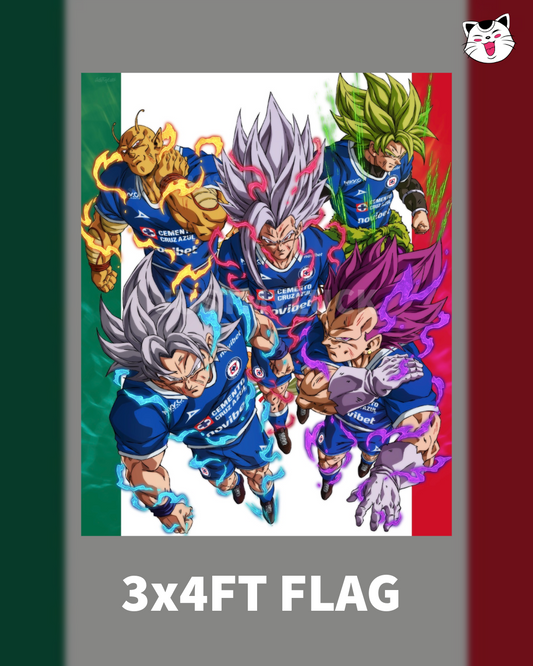 DB 5 GOATs CRUZ AZUL Flag