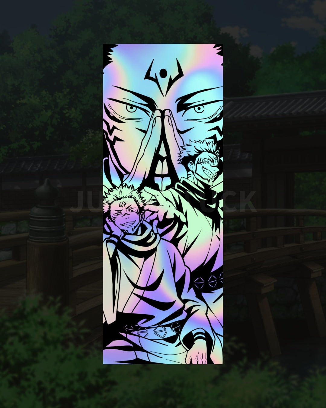 JJK SKNA HOLO Slap Sticker