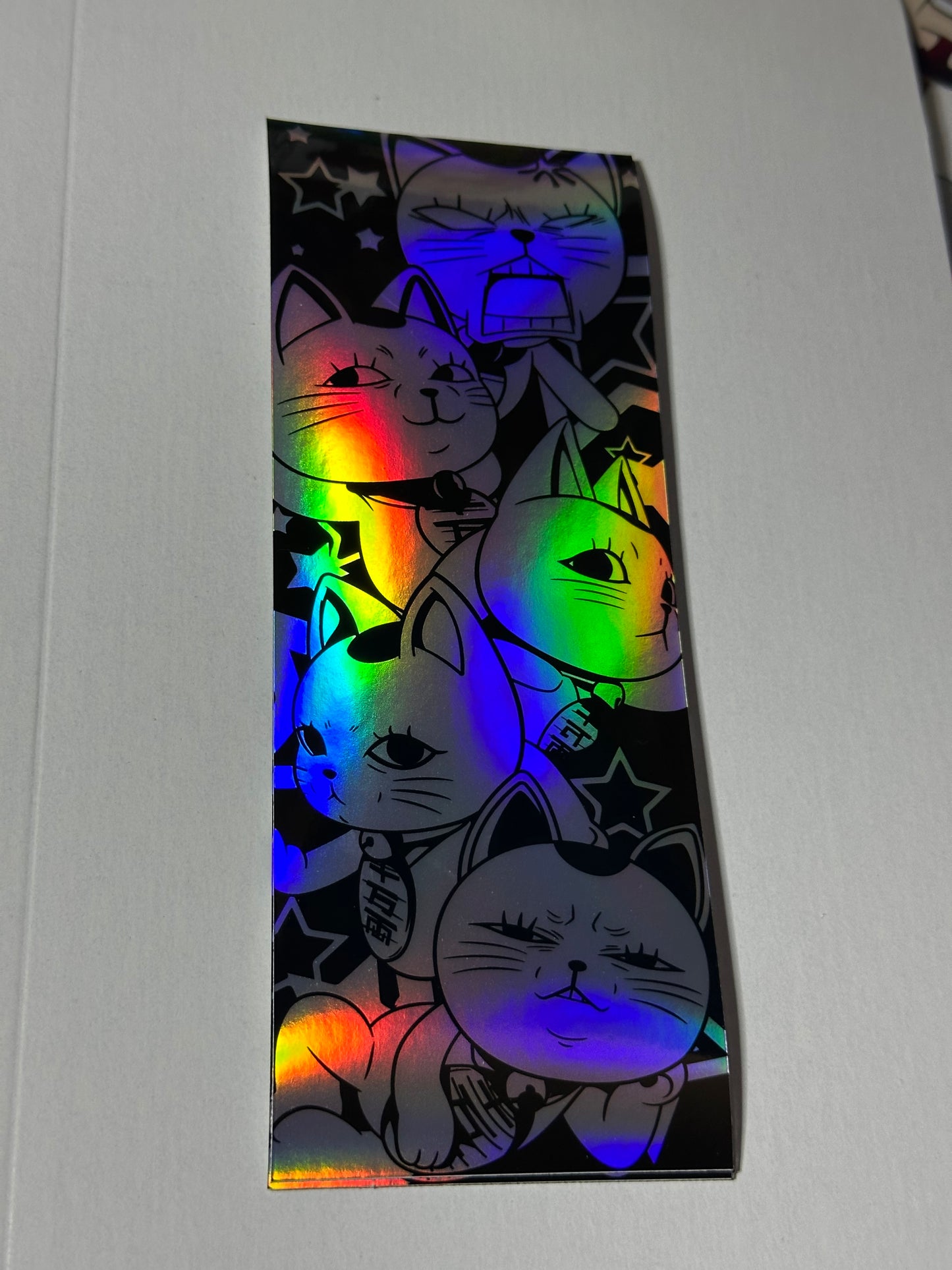 DDaD Turbo Cat Holo Slap Sticker