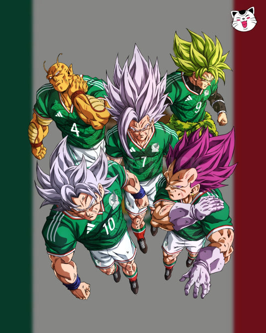 DB 5 GOATs MEXICO Sticker