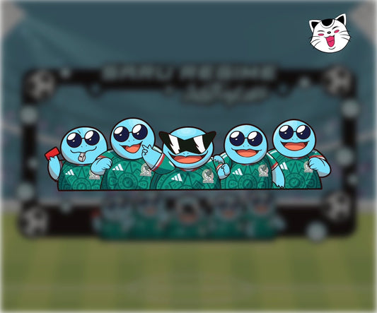 P SSquad MEXICO Horizontal Sticker