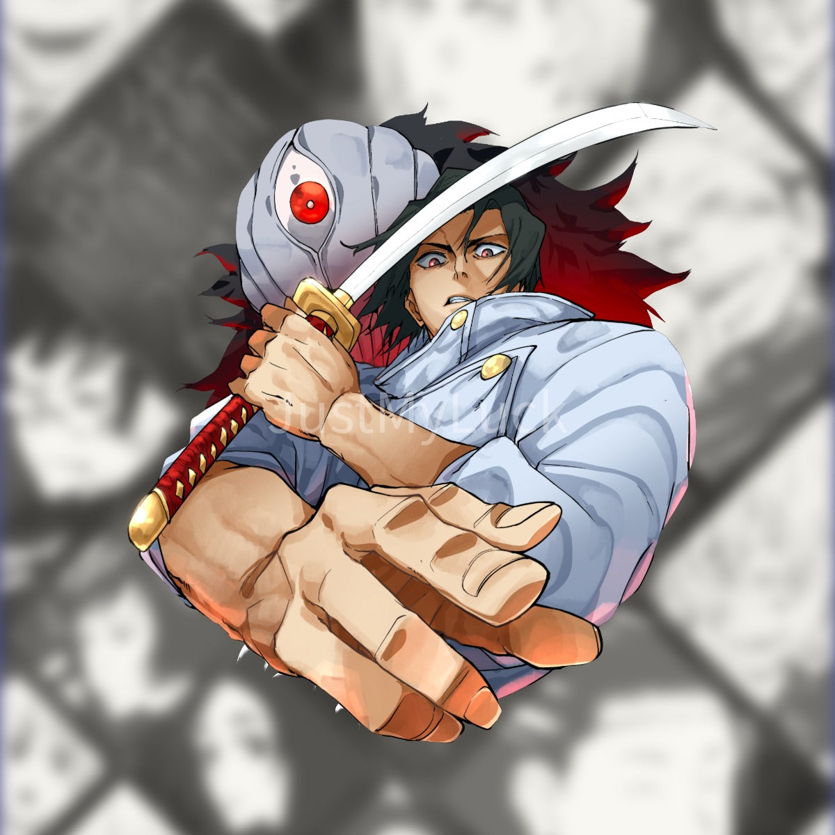 JJK Cursed Love V2 Sticker