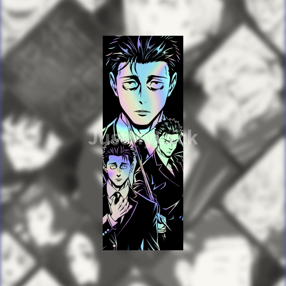 JJK HGRM HOLO Slap Sticker