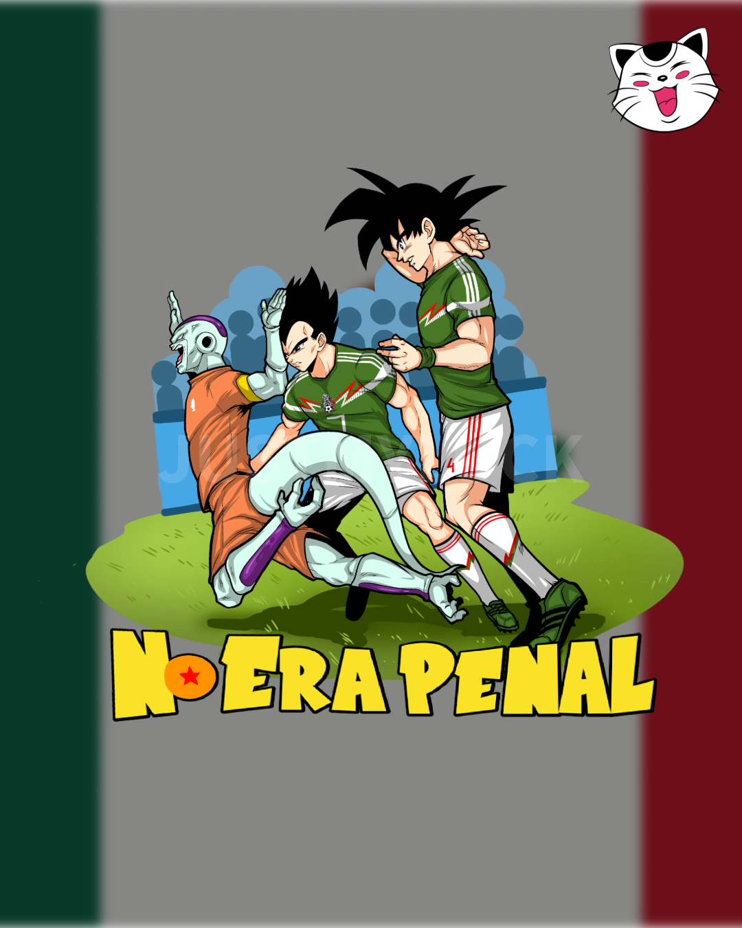 No Era Penal DB Sticker