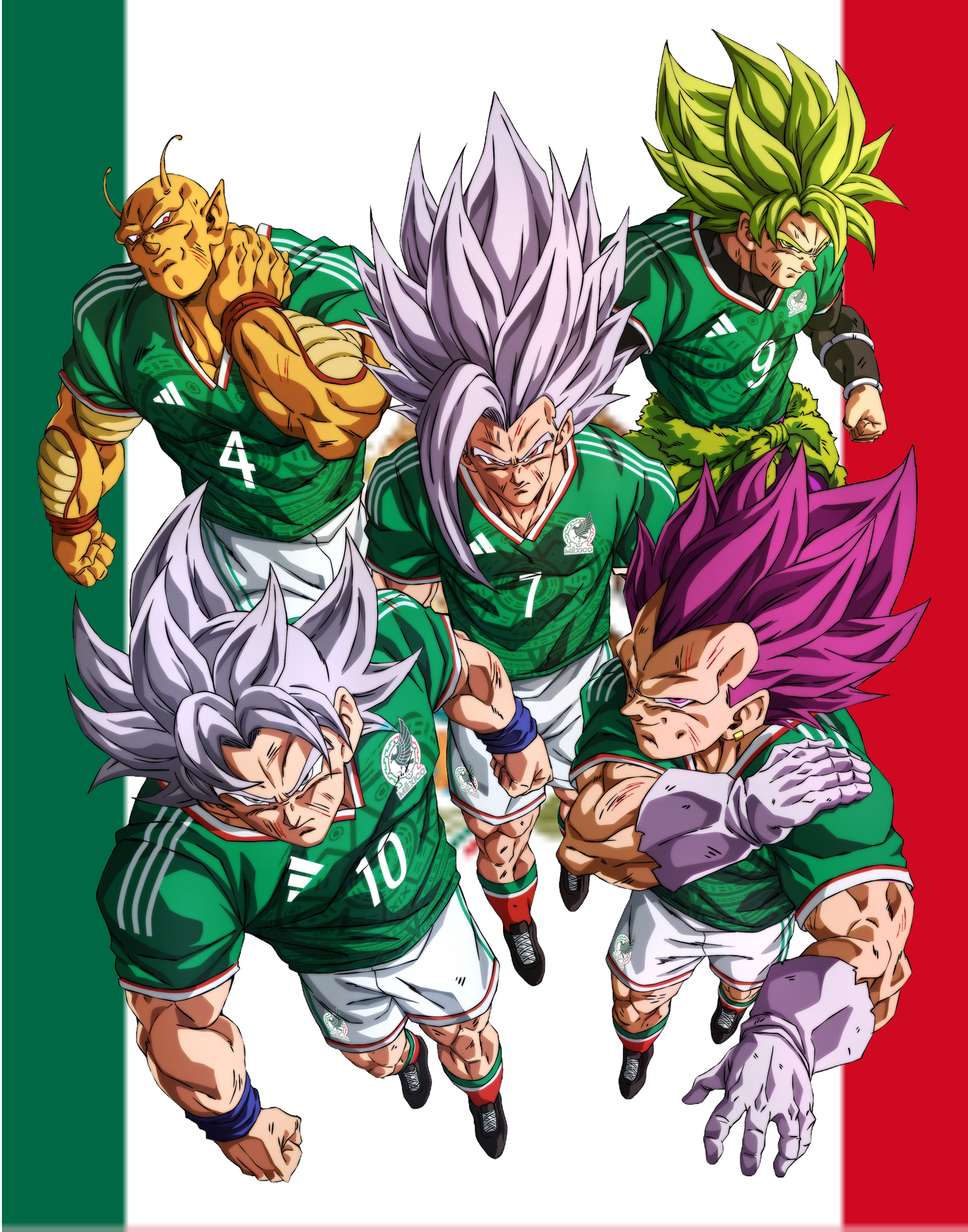 DB 5 GOATs MEXICO Flag (PREORDER)