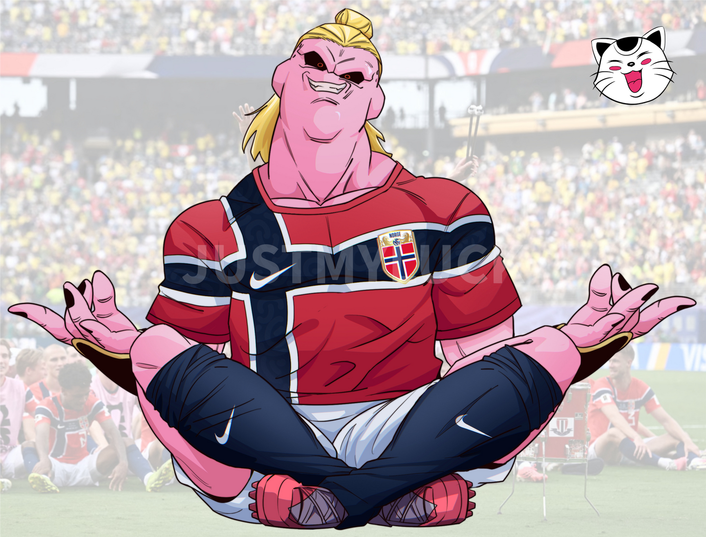 Haaland Buu Sticker