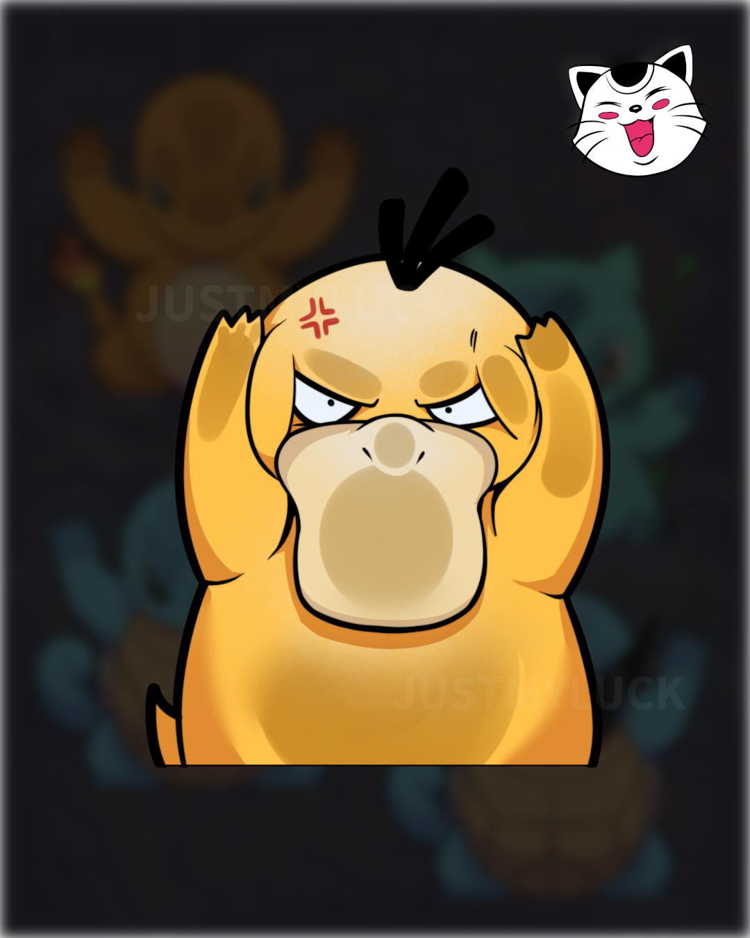 P Mad Duck Sticker