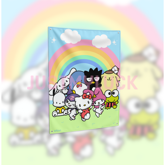 Cat Friends Flag (PREORDER)